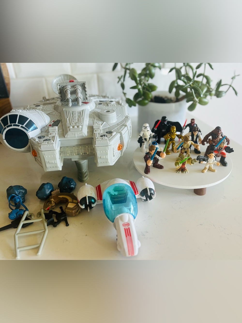 Vintage Galactic Hero’s Star Wars Figures & play-set⭐️✨🪐
